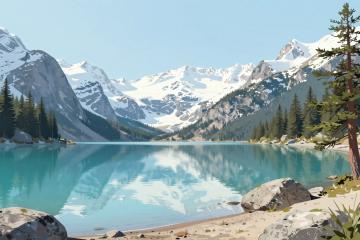 Illustrative header image for Beaches & Swimming