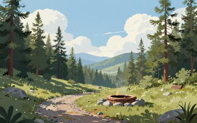 Illustrative header image for Camping & Glamping