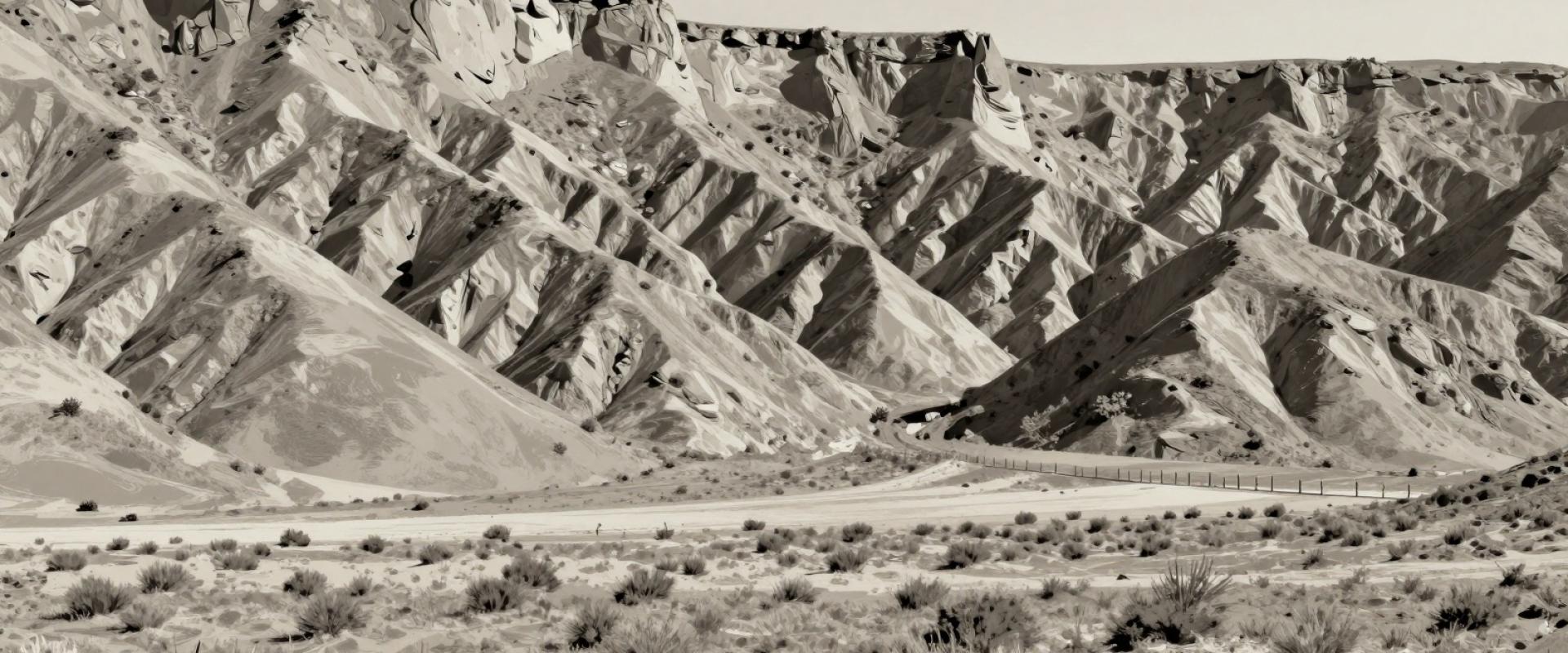 AI-generated illustration of Culebra Canyon