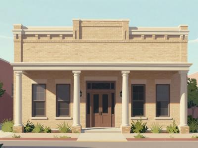 AI-generated illustration of Old Colorado City