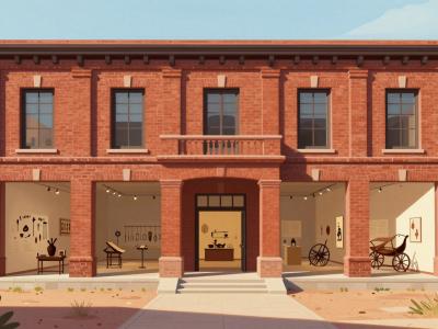 AI-generated illustration of San Luis Valley Museum and Heritage Center