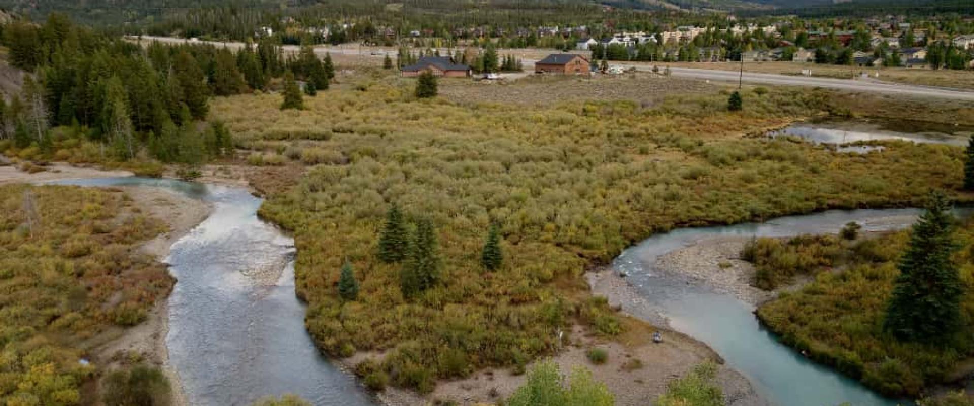 Snake River meadows near Lake Dillon, Summit County