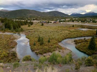 Snake River meadows near Lake Dillon, Summit County
