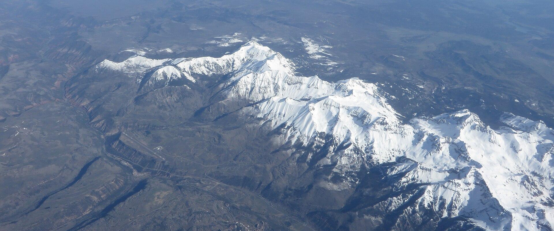 San Juan Mountains north of Telluride on Colorado's Western Slope