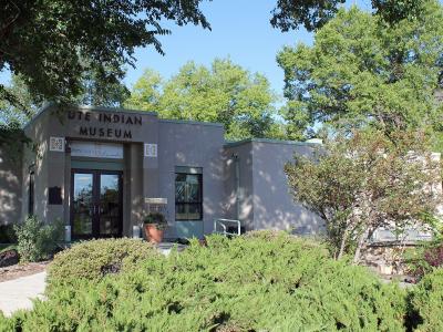 Entrance of the Ute Indian Museum on Chipeta Drive in Montrose